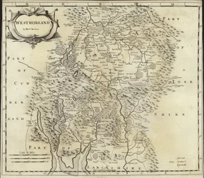 Westmorland térképe